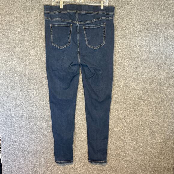 Torrid Jeans Womens 2X Tall Skinny Lean Jean Medium Wash Plus Size Stretch - Picture 7 of 12
